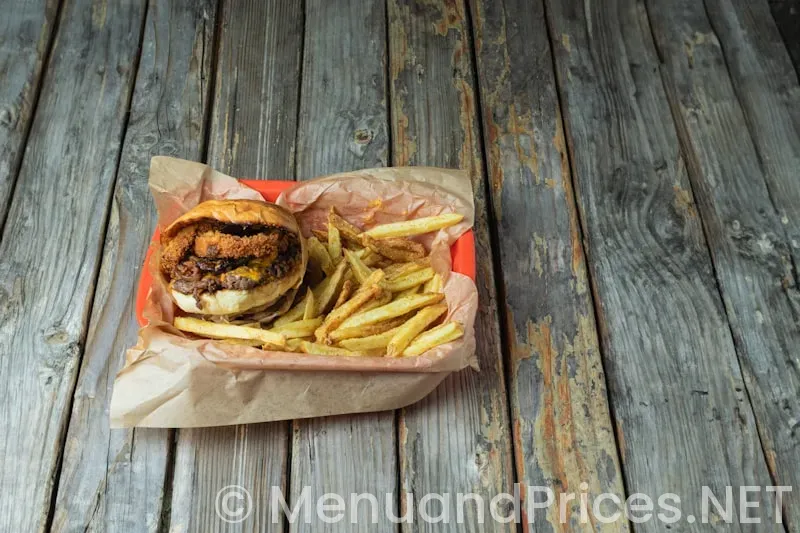 5 guys burgers and fries menu prices