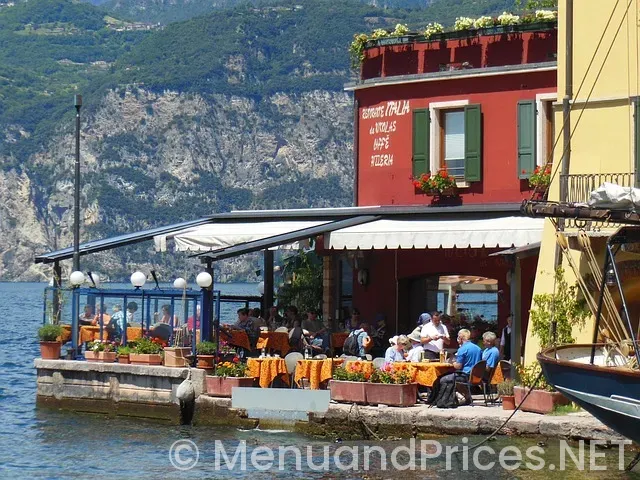 Atlantis restaurant menus with prices