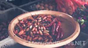 Beans and Brews Menu with Prices