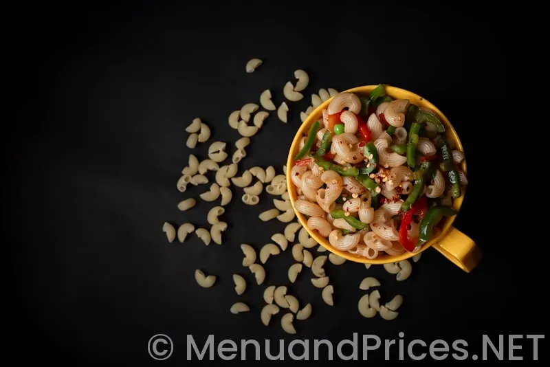 Beans and brews menu with prices