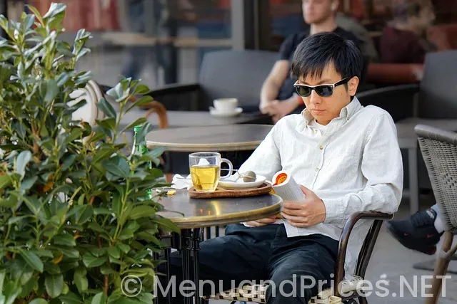 Book of restaurant menus