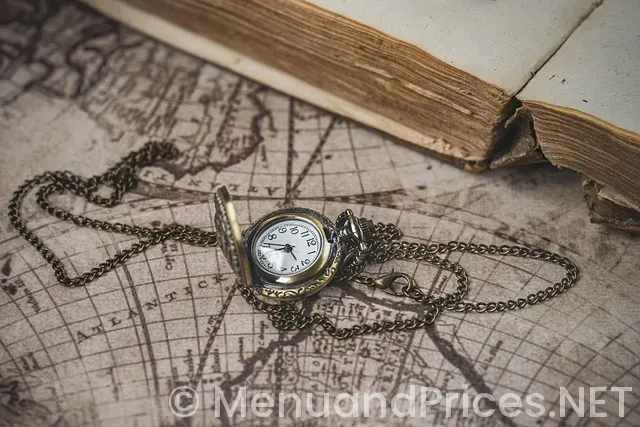 Book of restaurant menus