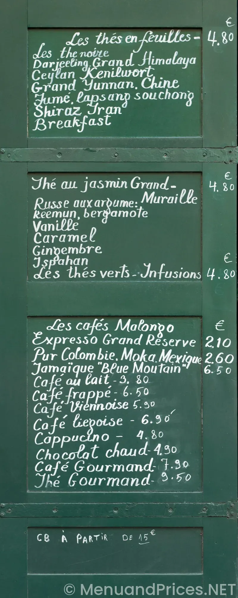 Braum's menu and prices