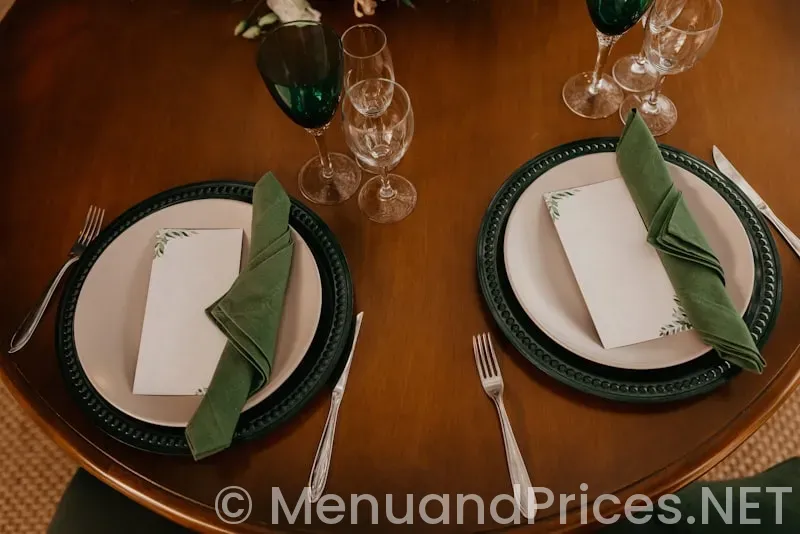 Buffet menus for weddings