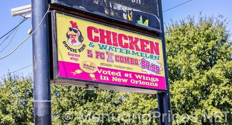 Bush’s Chicken Menu and Prices