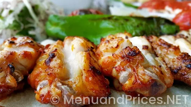 Cheesecake menu and prices