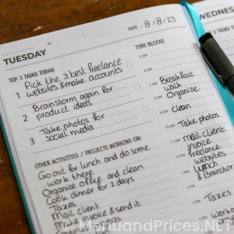 Diabetes menu plan type 2