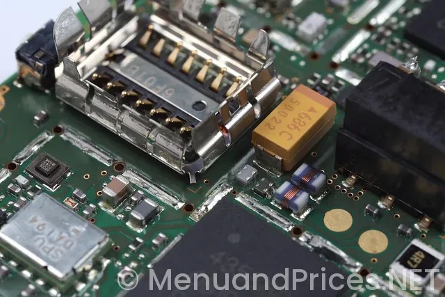 Digital menu display screens