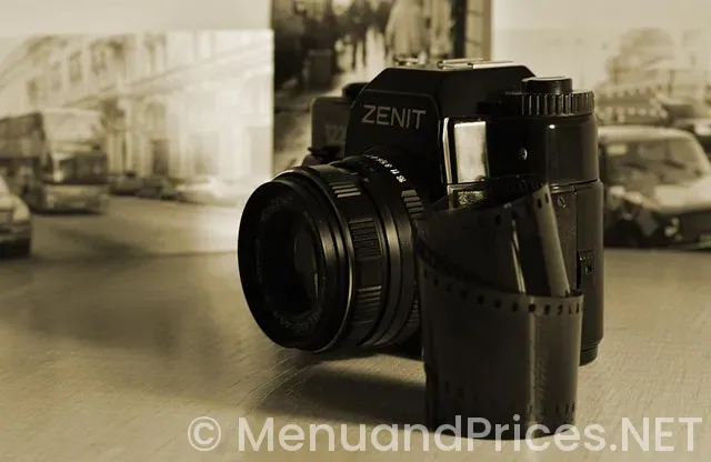 Digital menu display screens