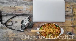 Digital menu screens