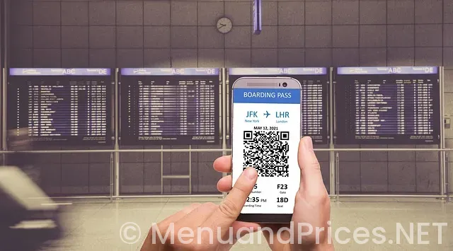 Digital menus in restaurants