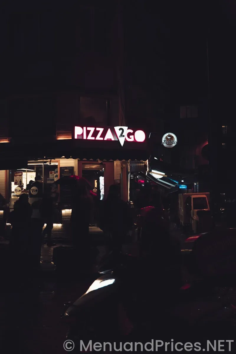 East of chicago pizza menu and prices