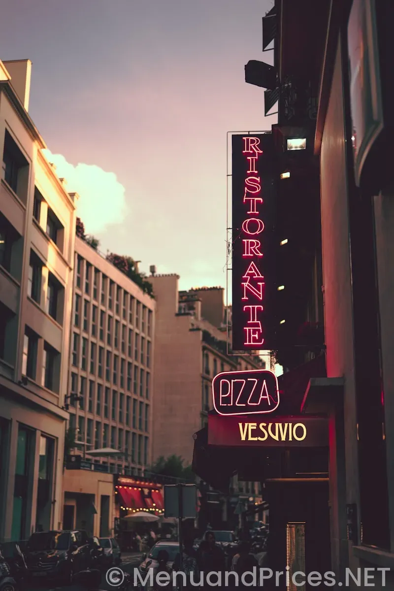 East of chicago pizza menu and prices