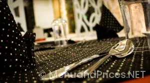 Encore Hotel Room Service Menu