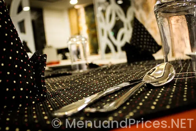 Encore Hotel Room Service Menu