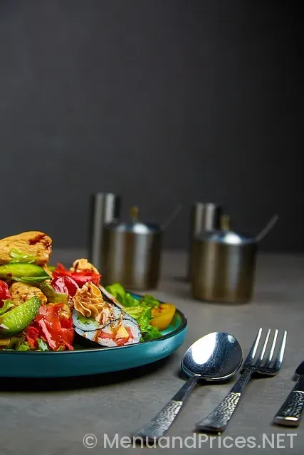 Encore room service menu