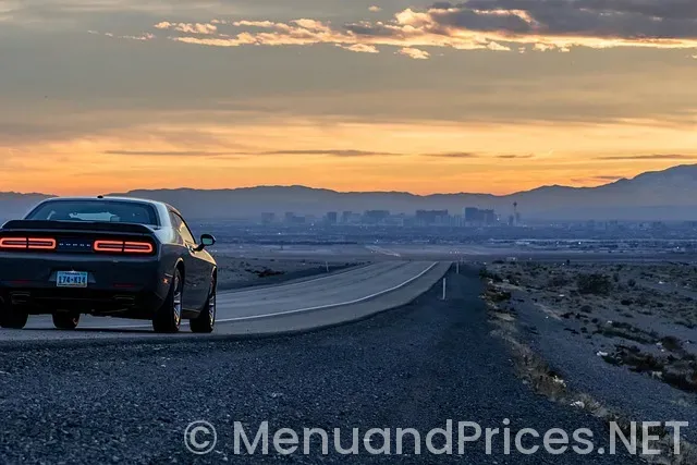 Encore Vegas room service menu