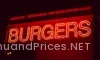 Five guys burgers prices