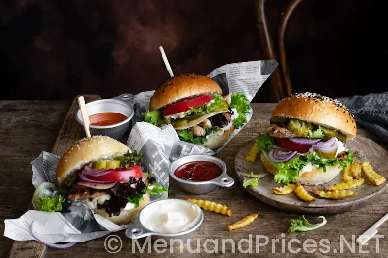 Five guys burgers prices