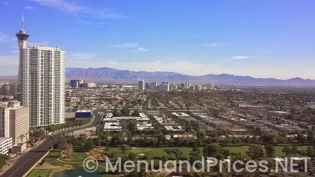 Fontainebleau las vegas pool menu prices