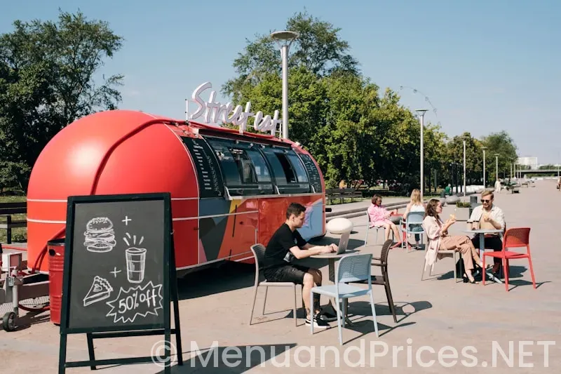Food trucks menus