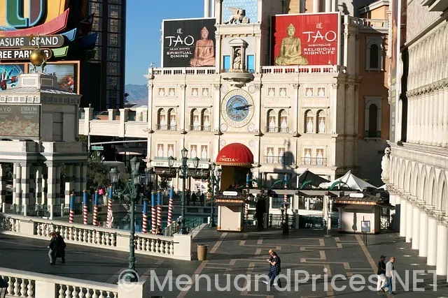 Four seasons las vegas room service menu