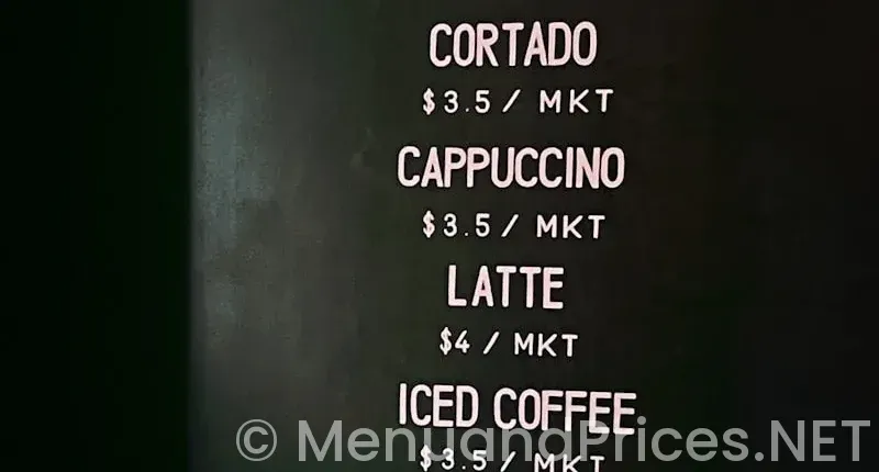 Gates menu and prices