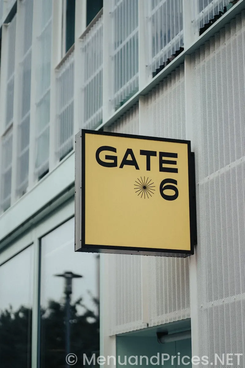 Gates menu and prices