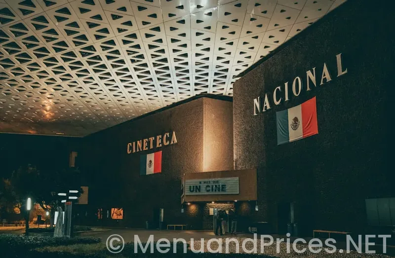 Hacienda menu and prices