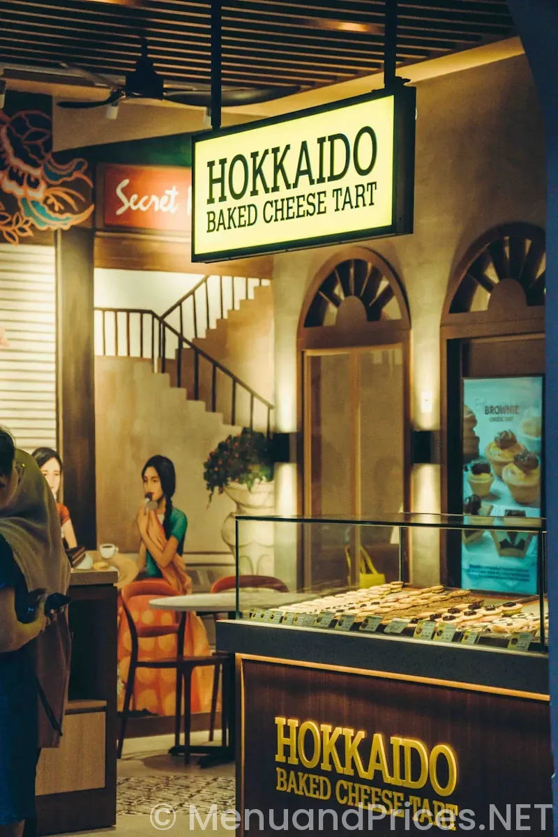 Hacienda menu and prices