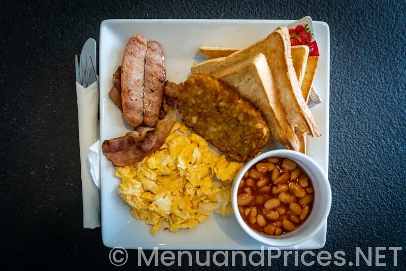 Hardee's breakfast menu with prices and pictures