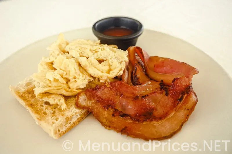 Hardee's breakfast menu with prices and pictures