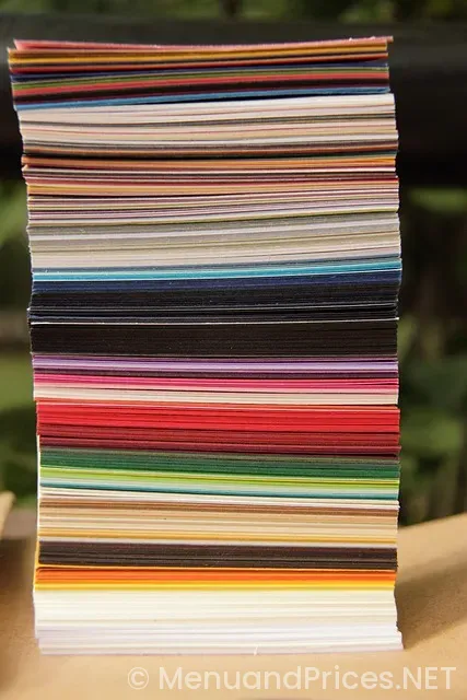 Home chef sample menus