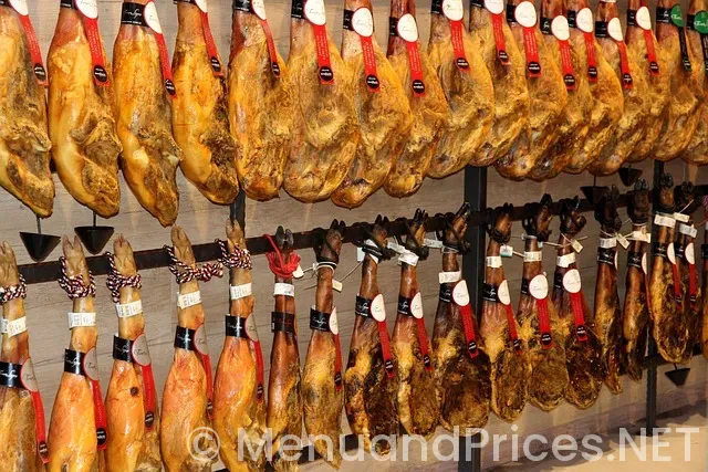 Honey baked ham menu and prices