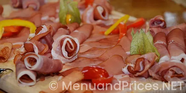 Honey baked ham menu and prices