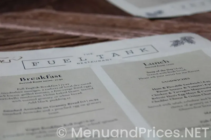 La madeleine menu and prices