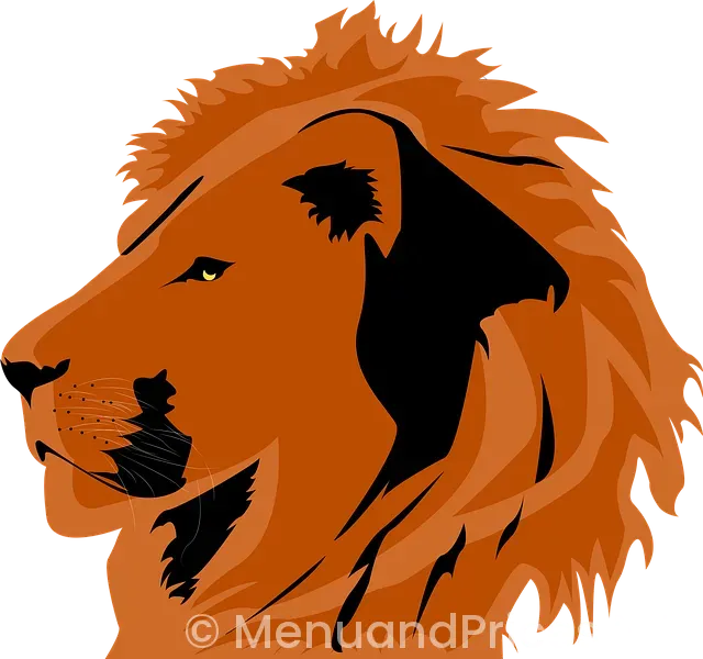 Lion cub's cookies menu