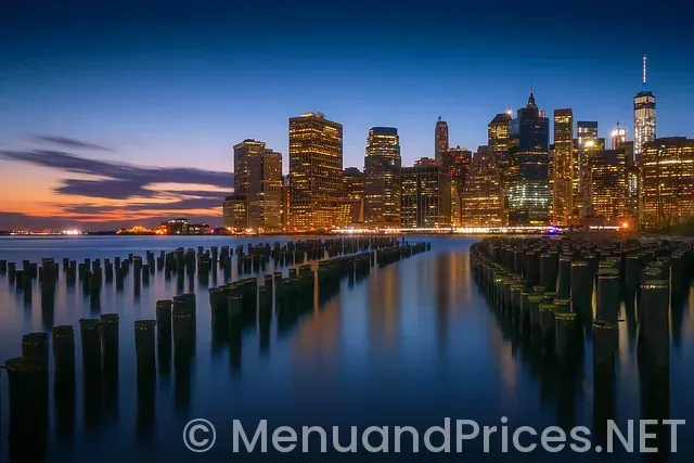 Malibu farm New York menu