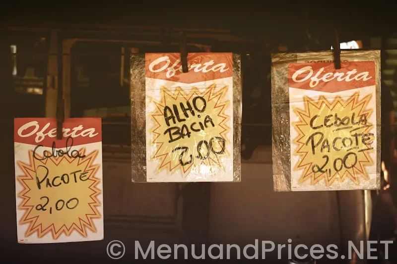 Mazzios menu and prices