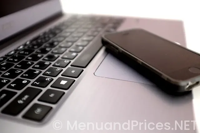 Menu display monitors