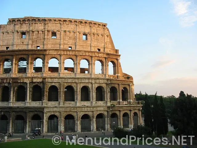 Menu screens for restaurants