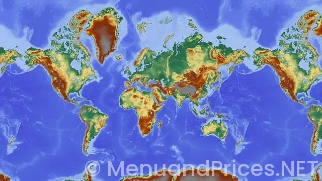 Menu screens for restaurants