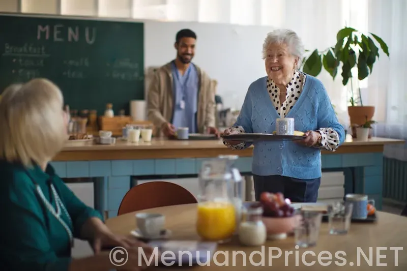 Menus for assisted living