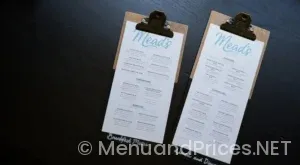 Menus ww