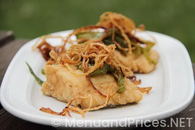 Nosh restaurant menu