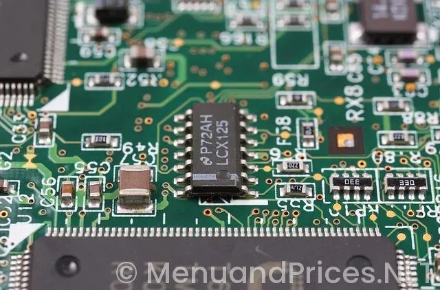 Printed restaurant menus