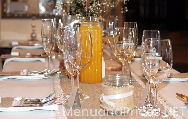 Restaurant menu board