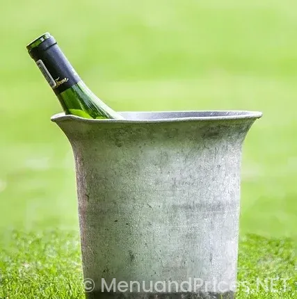 Restaurant menu display screen