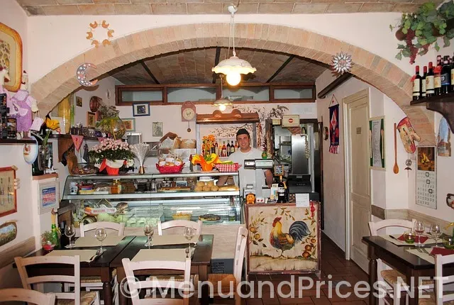 Restaurant menu monitors