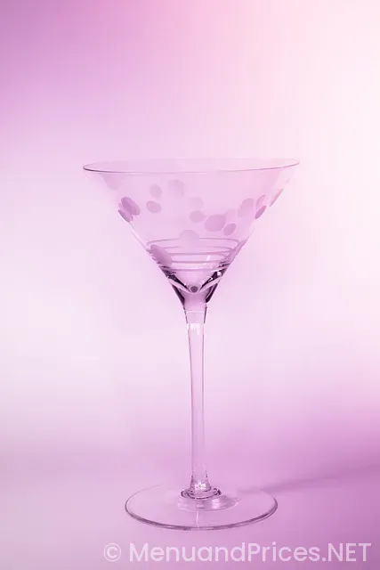 Restaurant screen menu